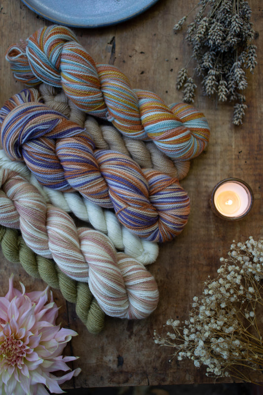 Woolmatters - Naturally Dyed Self-striping Sock Yarn