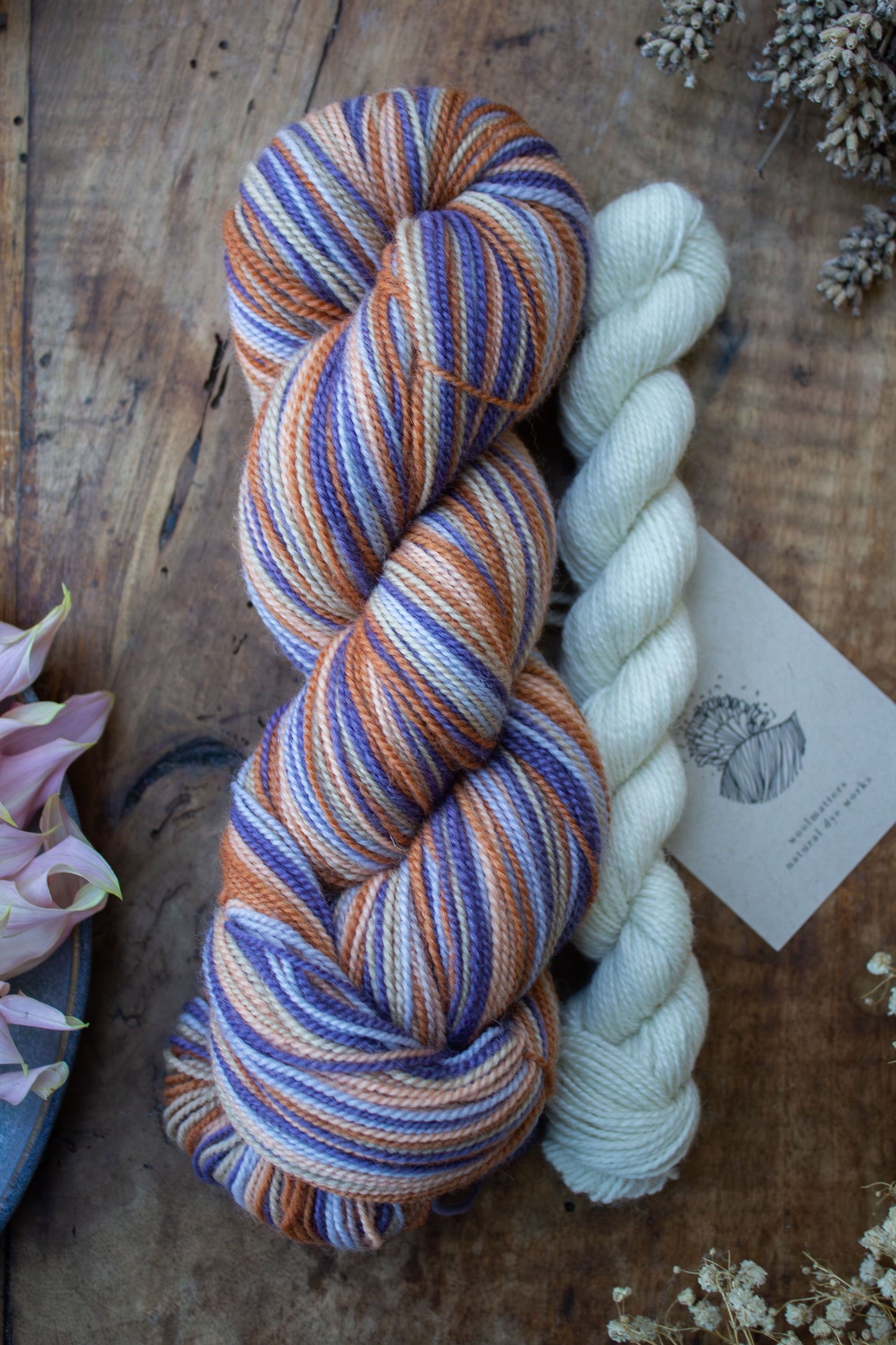 Woolmatters - Naturally Dyed Self-striping Sock Yarn