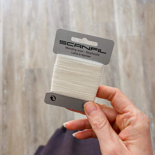 Scanfil Darning Wool Cards - 15m