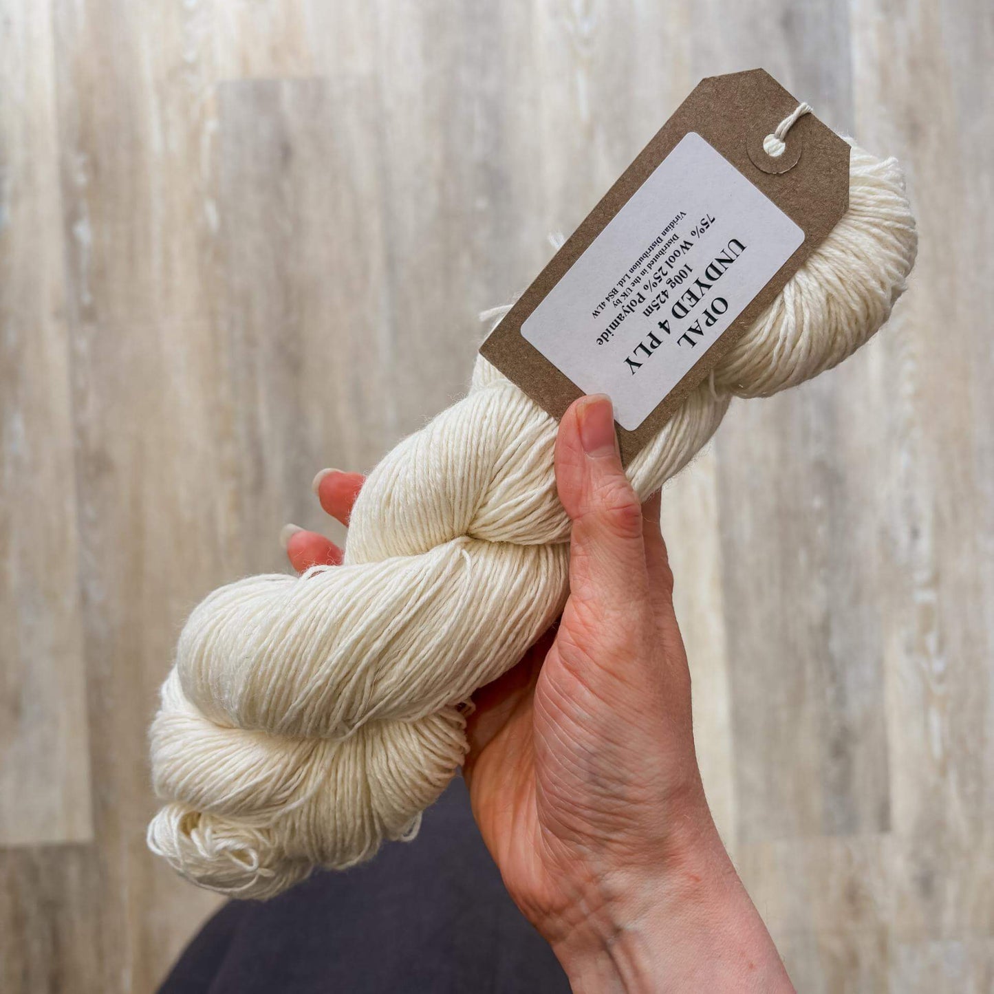 Opal Undyed Sock Yarn 4ply - 100g