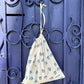 PetiteKnit Knitter's String Bag - Midnight Blue Flower
