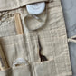PetiteKnit Knitter's Needle Case - Seersucker Twin Stripe