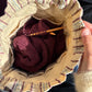 PetiteKnit Knitter's Project Bag - Seersucker Twin Stripe