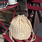 PetiteKnit Knitter's Project Bag - Seersucker Twin Stripe
