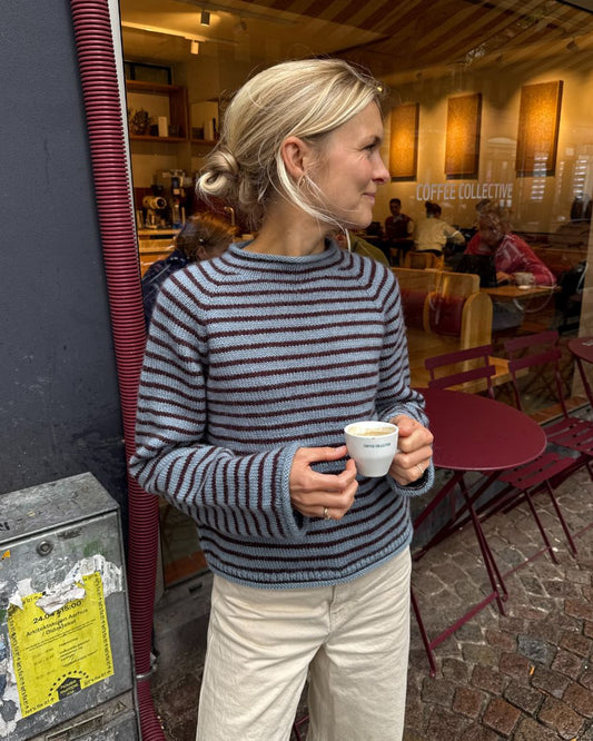 Frankie Sweater | PetiteKnit Printed Knitting Pattern