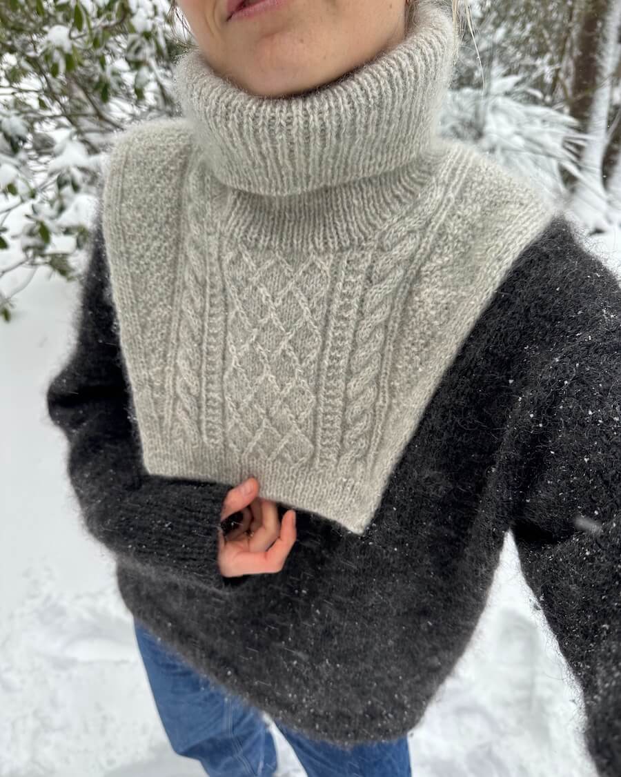 Moby Neck | PetiteKnit Printed Knitting Pattern