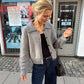 Petra Jacket | PetiteKnit Printed Knitting Pattern