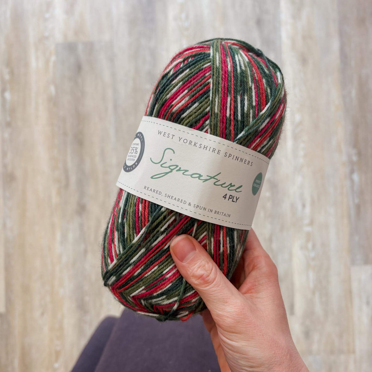 West Yorkshire Spinners Signature 4ply - 100g (Festive & Sparkle)