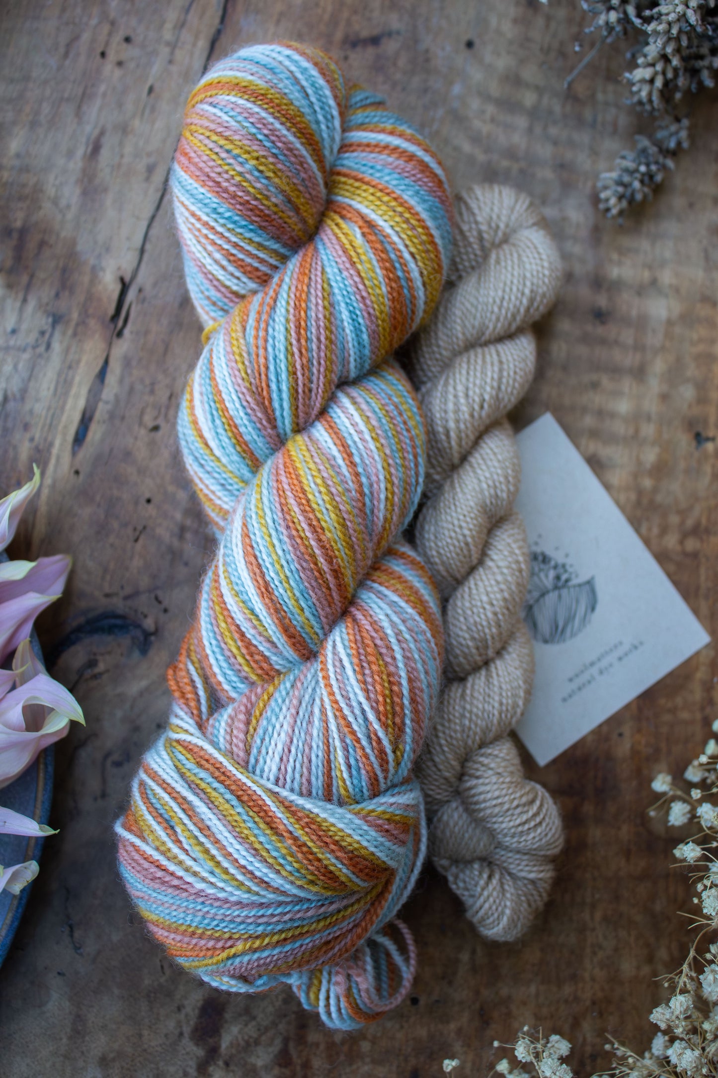 Woolmatters - Naturally Dyed Self-striping Sock Yarn