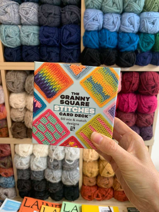 The Granny Square Stitches Card Deck | Claire Montgomery