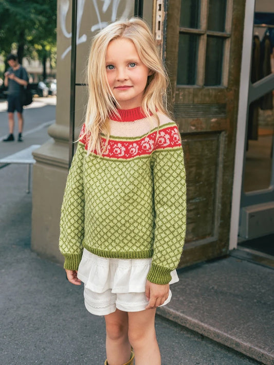 2509 No.05 Blome Junior | Sandnes Garn Single Printed Knitting Pattern