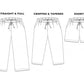The 101 Trouser Sewing Pattern UK 6-18