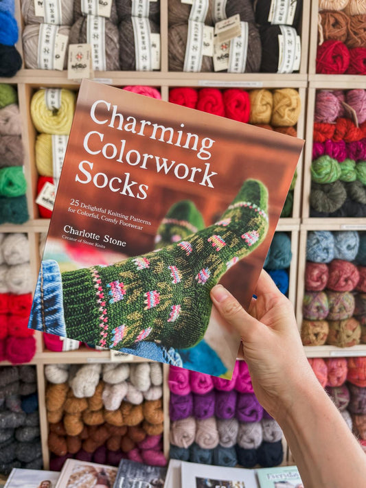 Charming Colorwork Socks | Charlotte Stone