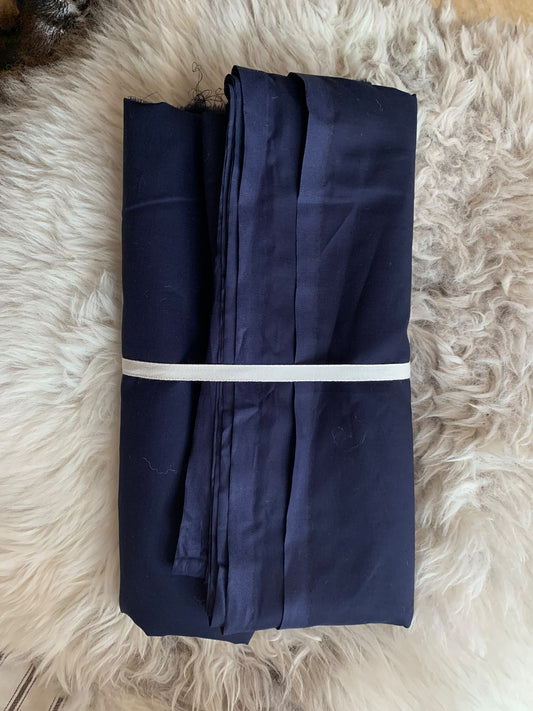 Cotton Voile (Navy) - 4m