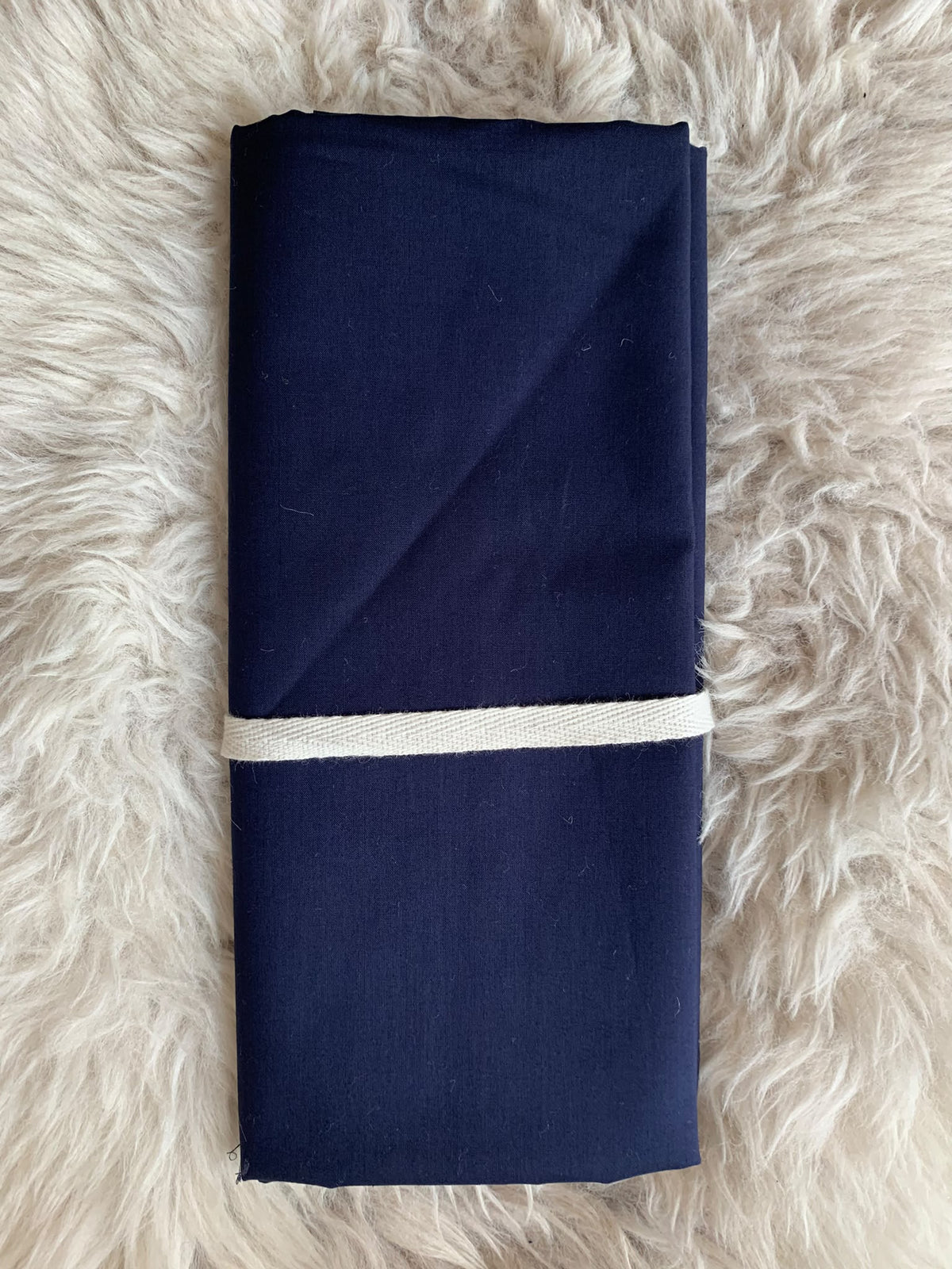 Cotton Voile (Navy) - 1.5m