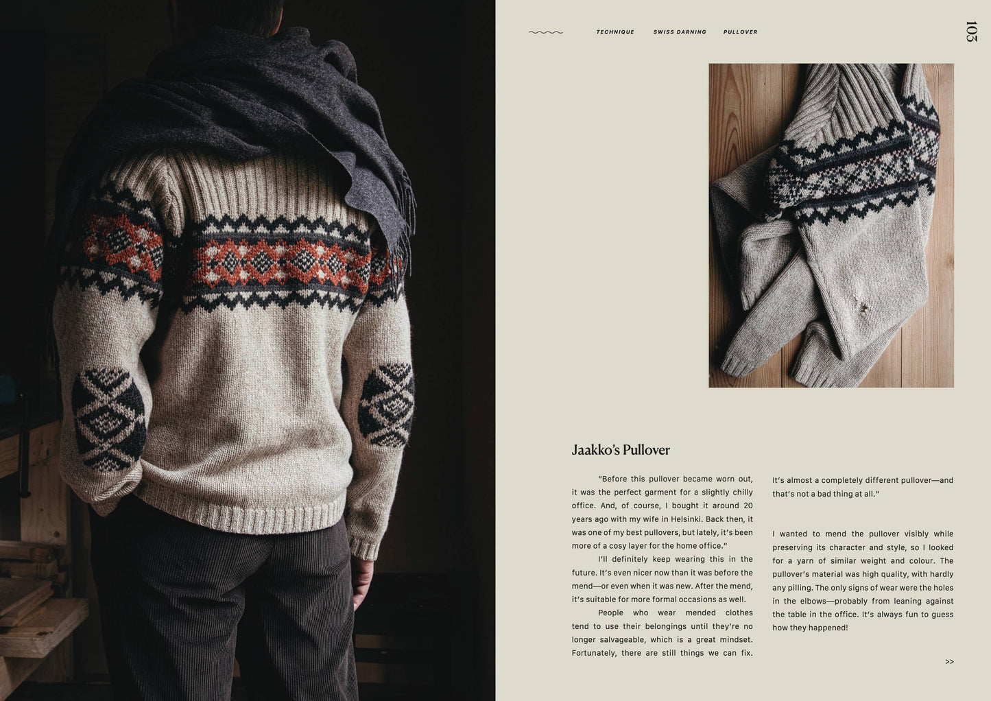 The Art of Knitwear Repair