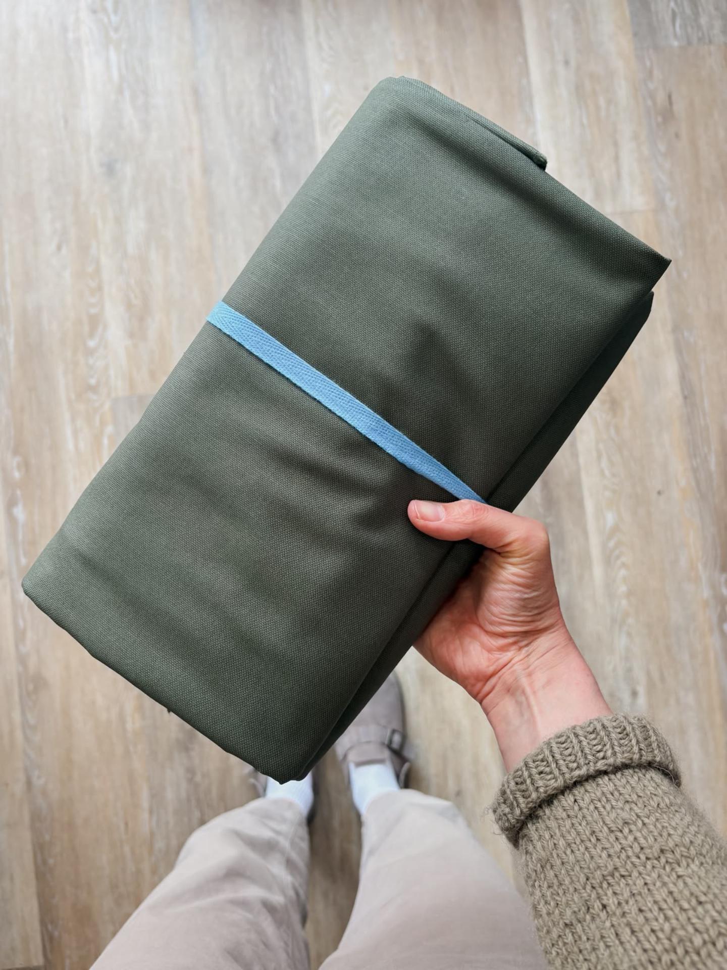 Cotton Canvas (Olive) - 3m