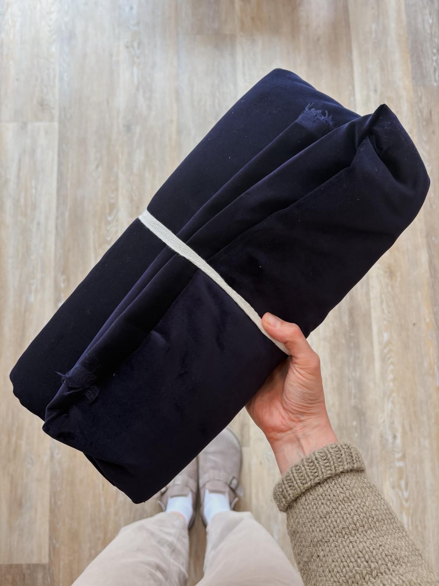 Cotton Velvet (Navy) - 3.5m
