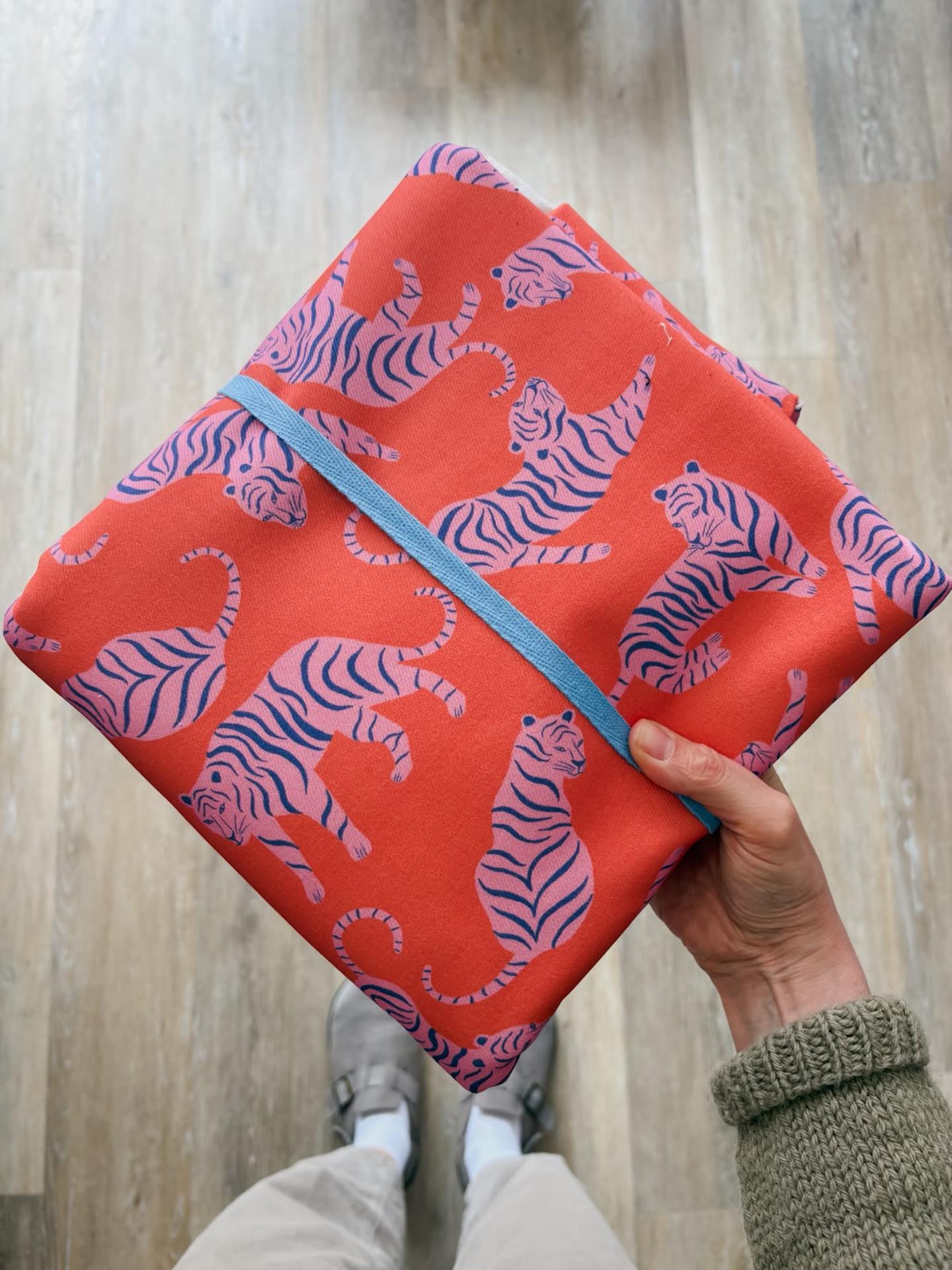 Milo's Tigers Denim (Fabric Godmother) - 2.5m