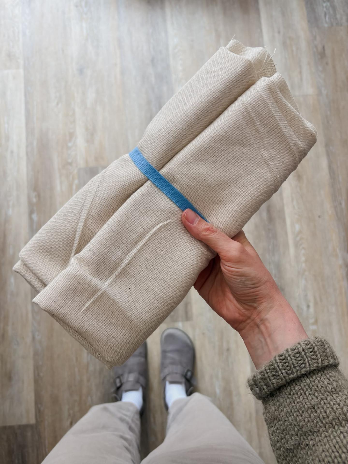 Undyed Wool/Cotton Blend - 1m