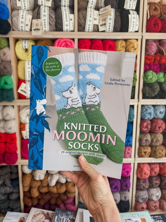 Knitted Moomin Socks | Ed. Linda Permanto