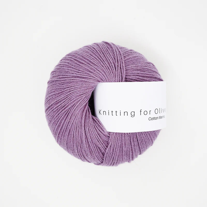 Knitting for Olive Cotton Merino - 50g