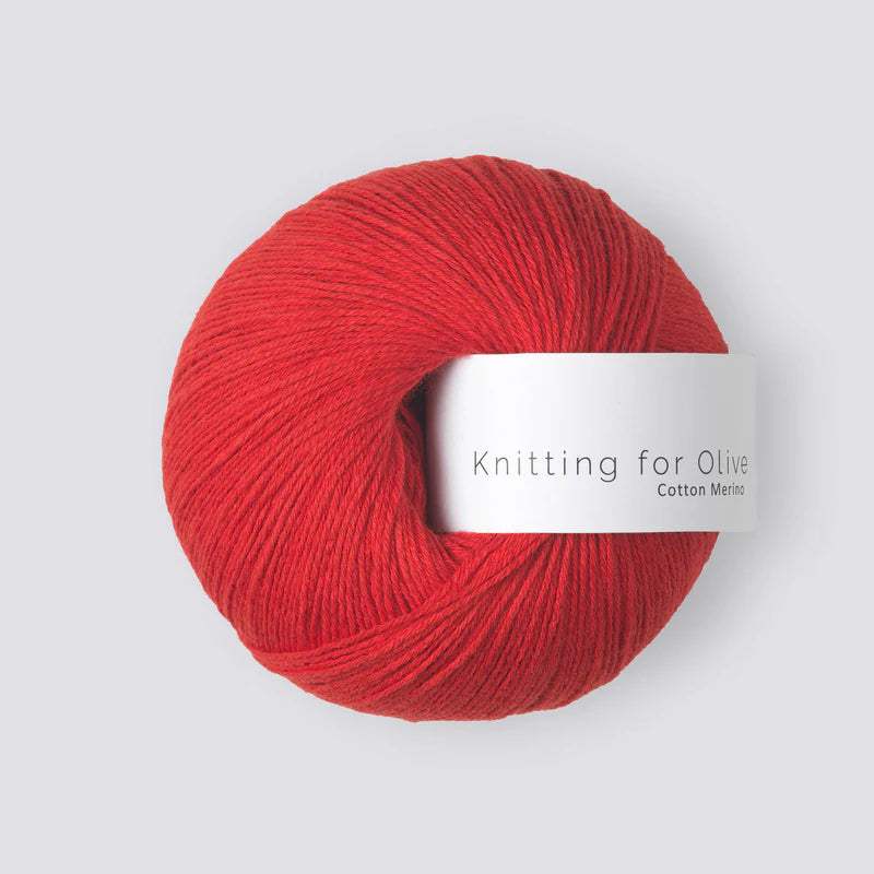 Knitting for Olive Cotton Merino - 50g
