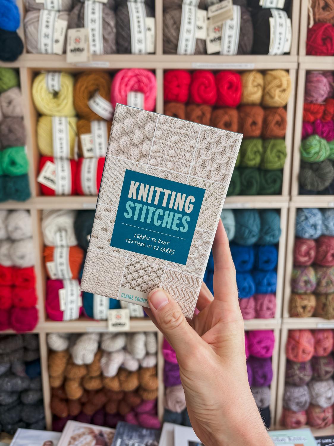 Knitting Stitches Card Deck | Claire Compton