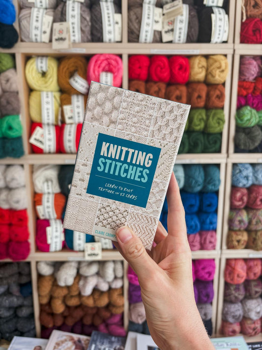 Knitting Stitches Card Deck | Claire Compton