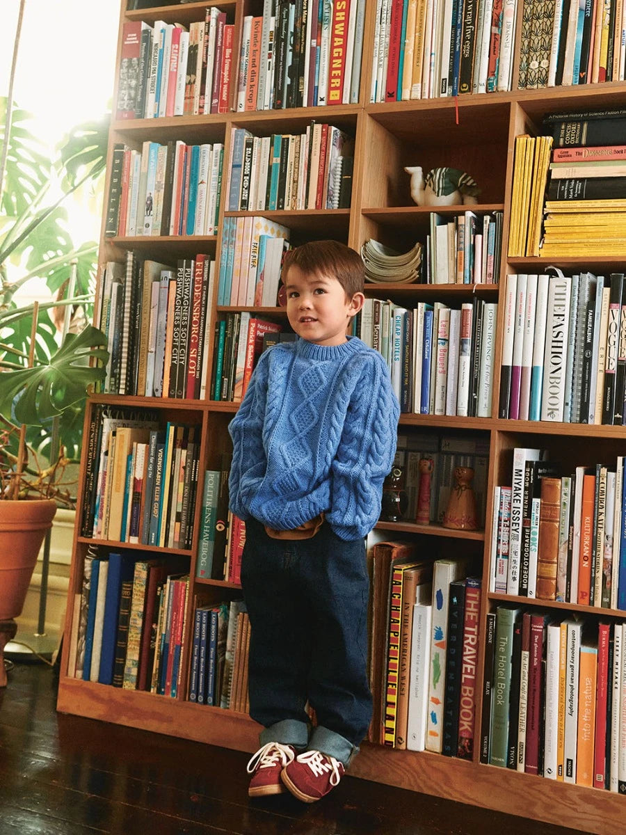 2601 No.01 Nilo Sweater Junior | Sandnes Garn Single Printed Knitting Pattern
