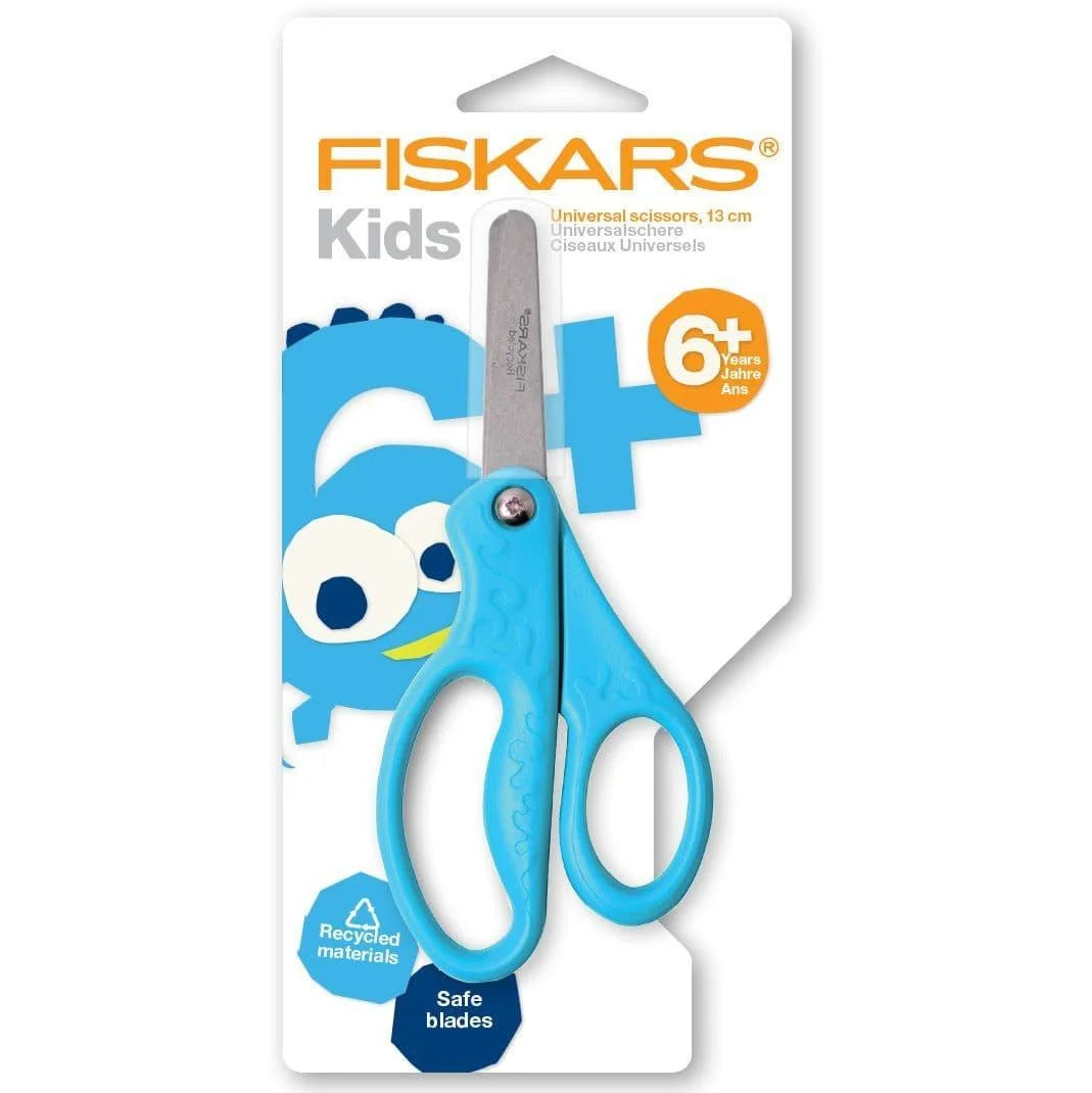 Fiskars Kids Recycled Universal Scissors Age 6+ - 13cm