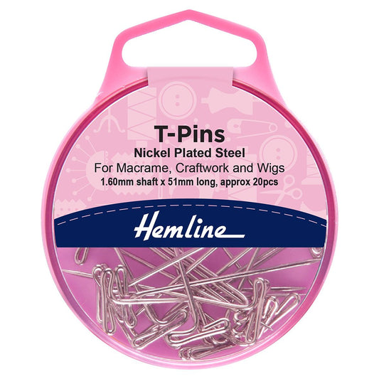 Hemline T-Pins - 20 pins