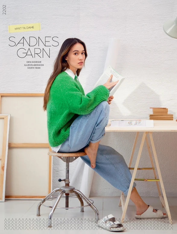 2202 Soft Knits for Women | Sandnes Garn Knitting Pattern Booklet