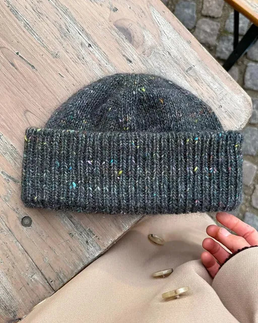 Terrazzo Hat | PetiteKnit Printed Knitting Pattern