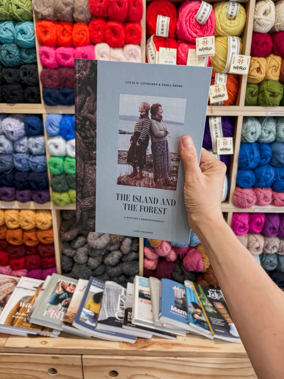 The Island and the Forest: A Knitted Correspondence