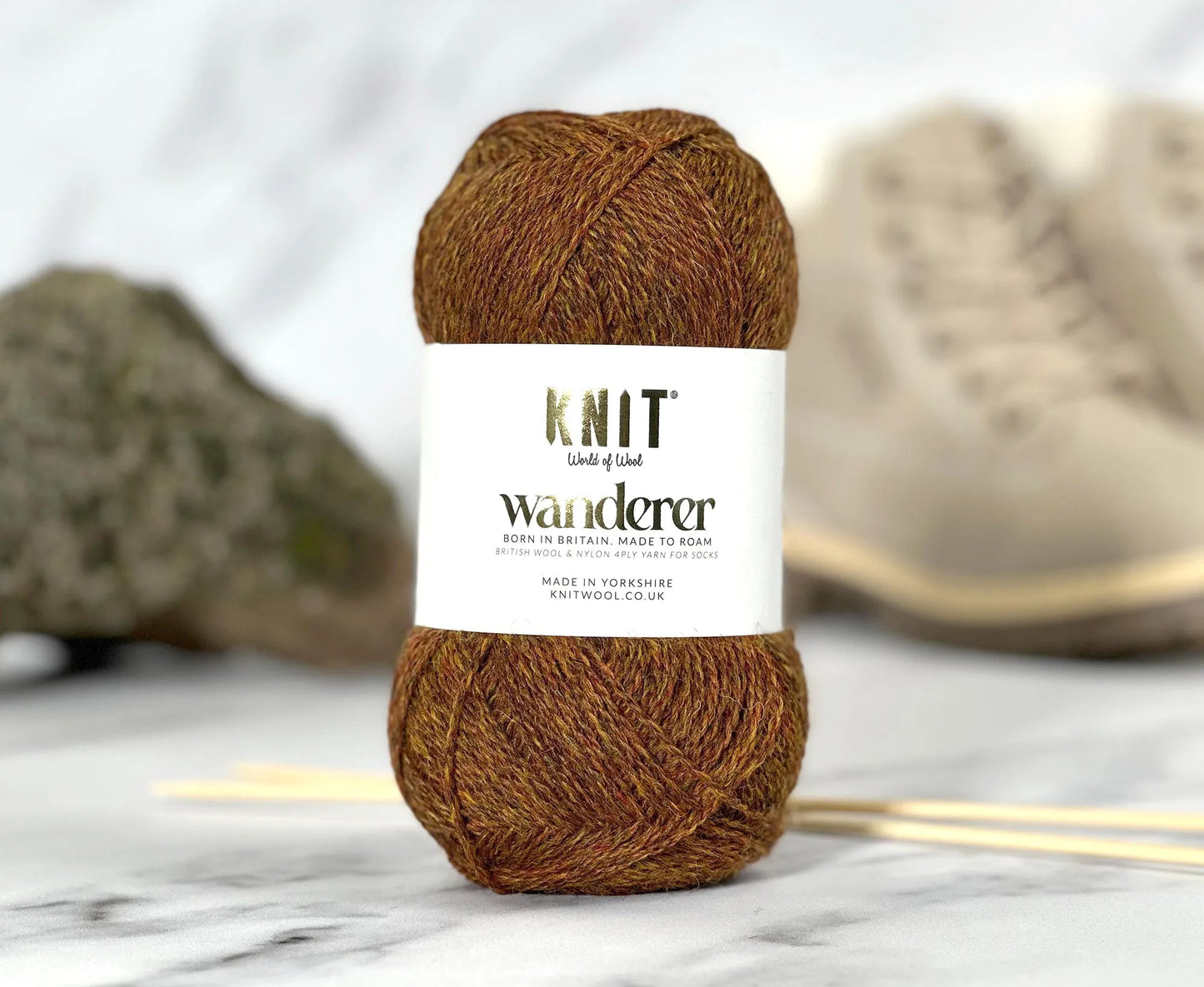 World of Wool Wanderer 4ply Sock Yarn - 100g