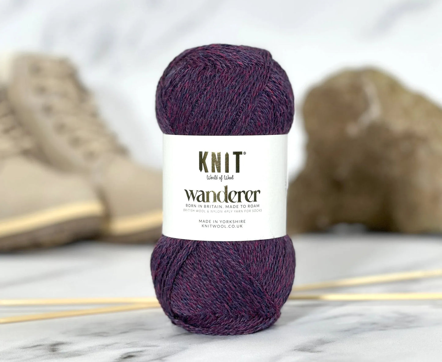 World of Wool Wanderer 4ply Sock Yarn - 100g
