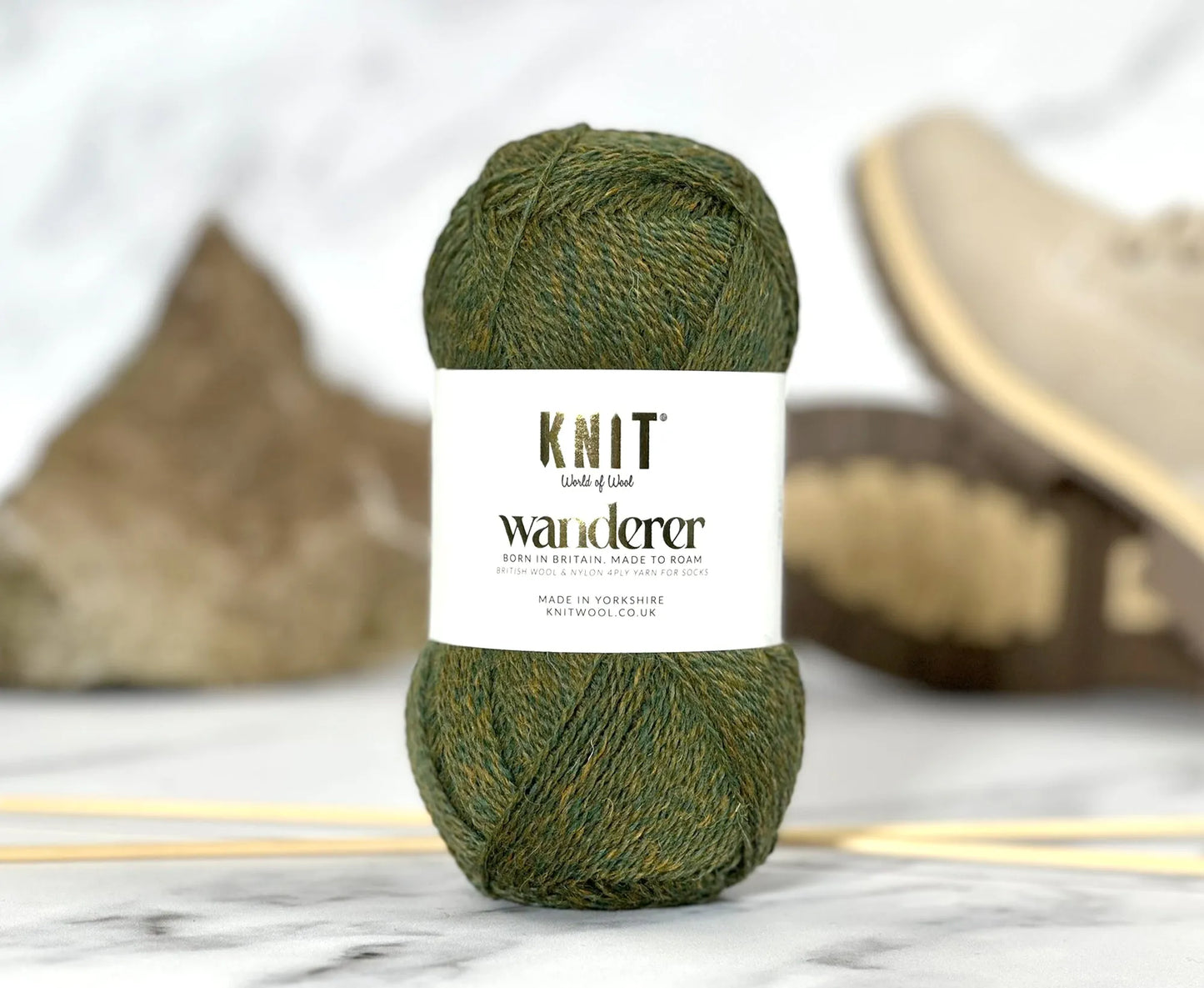 World of Wool Wanderer 4ply Sock Yarn - 100g