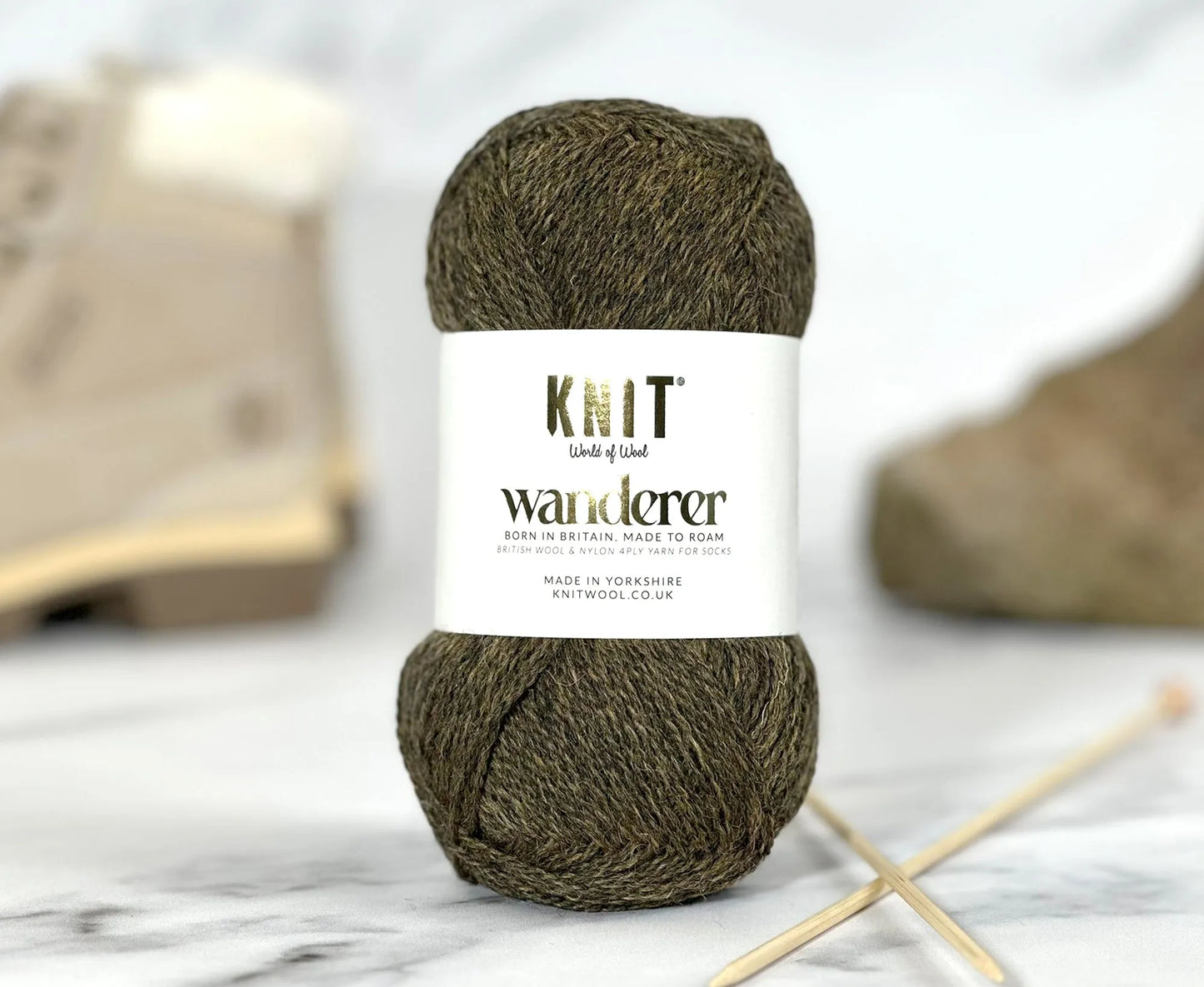 World of Wool Wanderer 4ply Sock Yarn - 100g