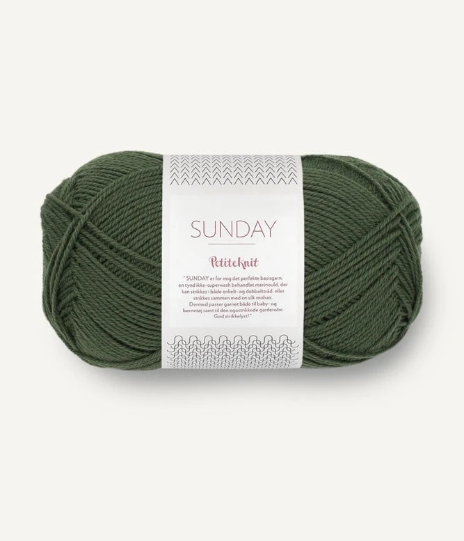 Sandnes Garn Petite Knit Sunday yarn in colour Pine 9581