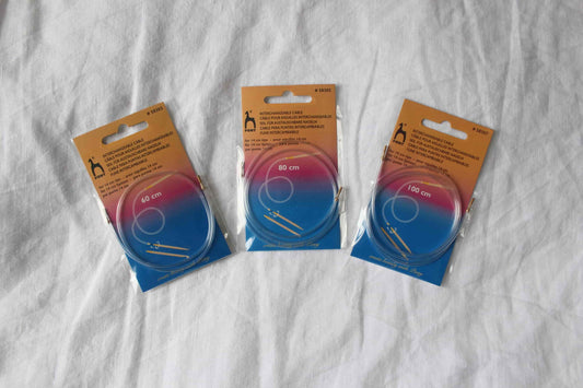 pony interchangeable circular knitting needle cable