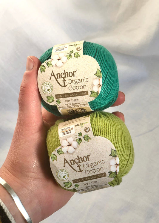 Anchor Organic Cotton 4ply - 50g