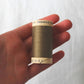 scanfil 100% organic cotton thread wooden reel 100m fawn #4824