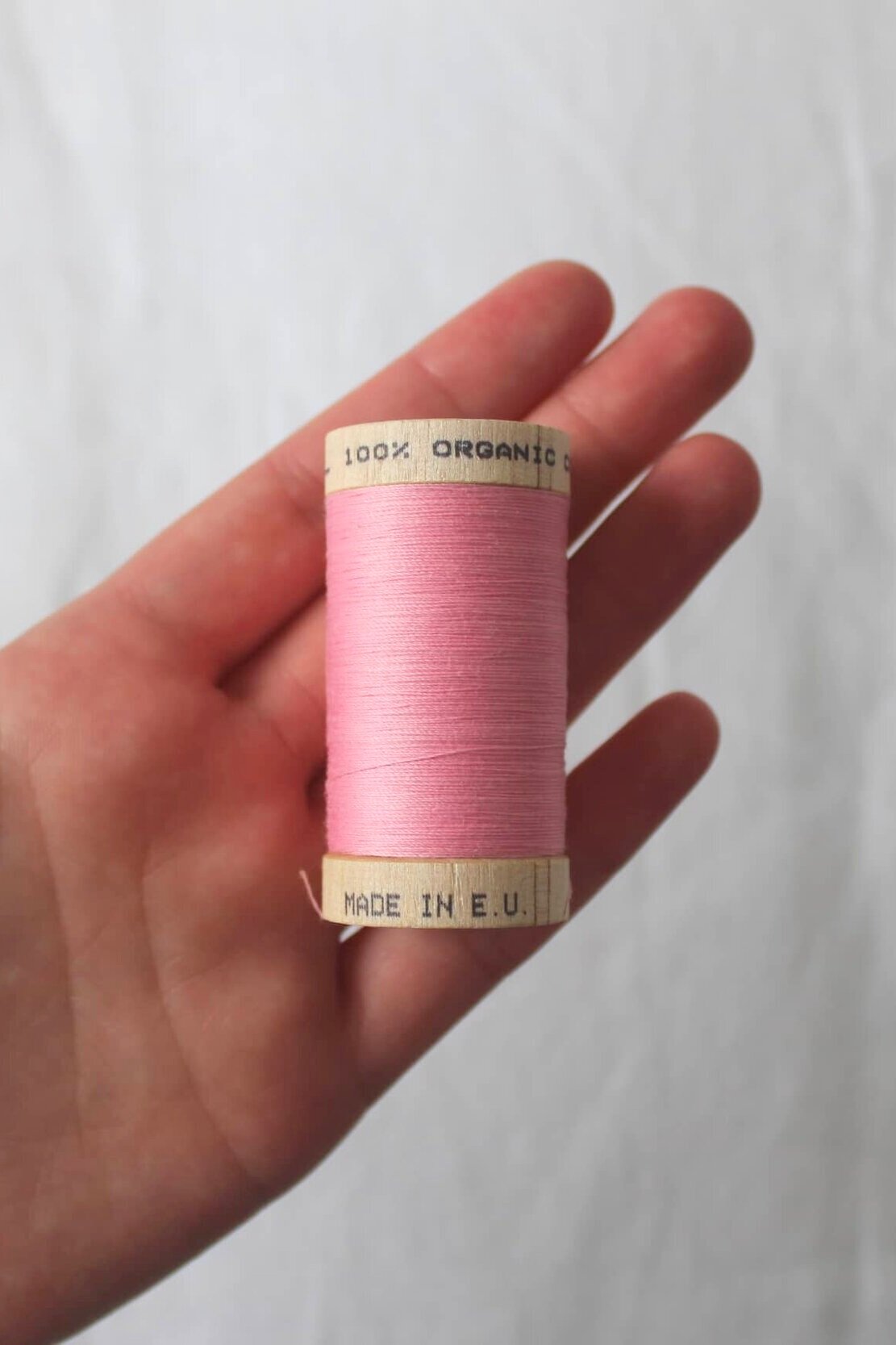 Scanfil 100% Organic Cotton Thread (Wooden Reel - 100m)