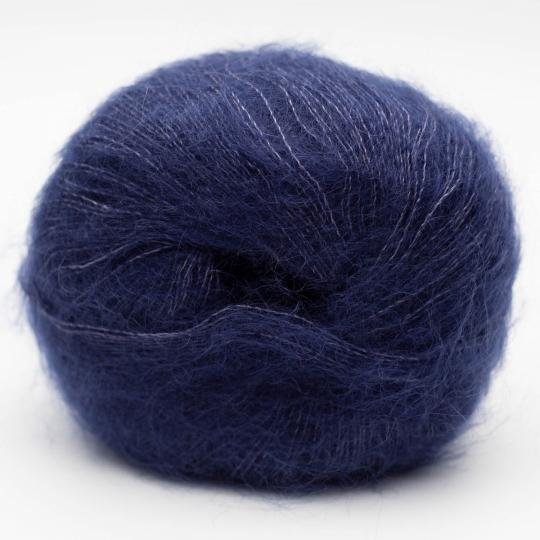 kremke silky kid yarn 25g navy #07-095