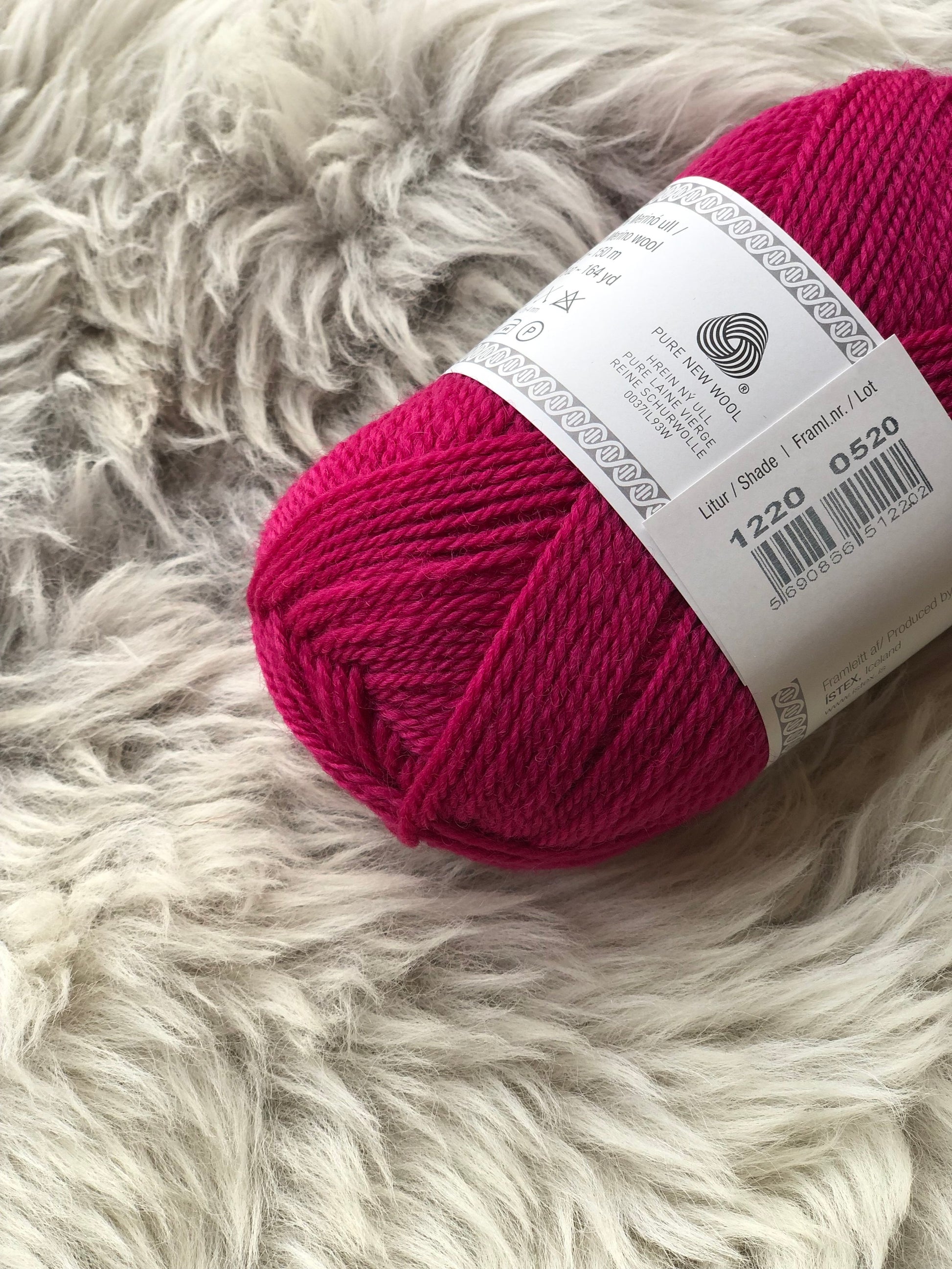 lopi kambgarn yarn 50g sangria #1220
