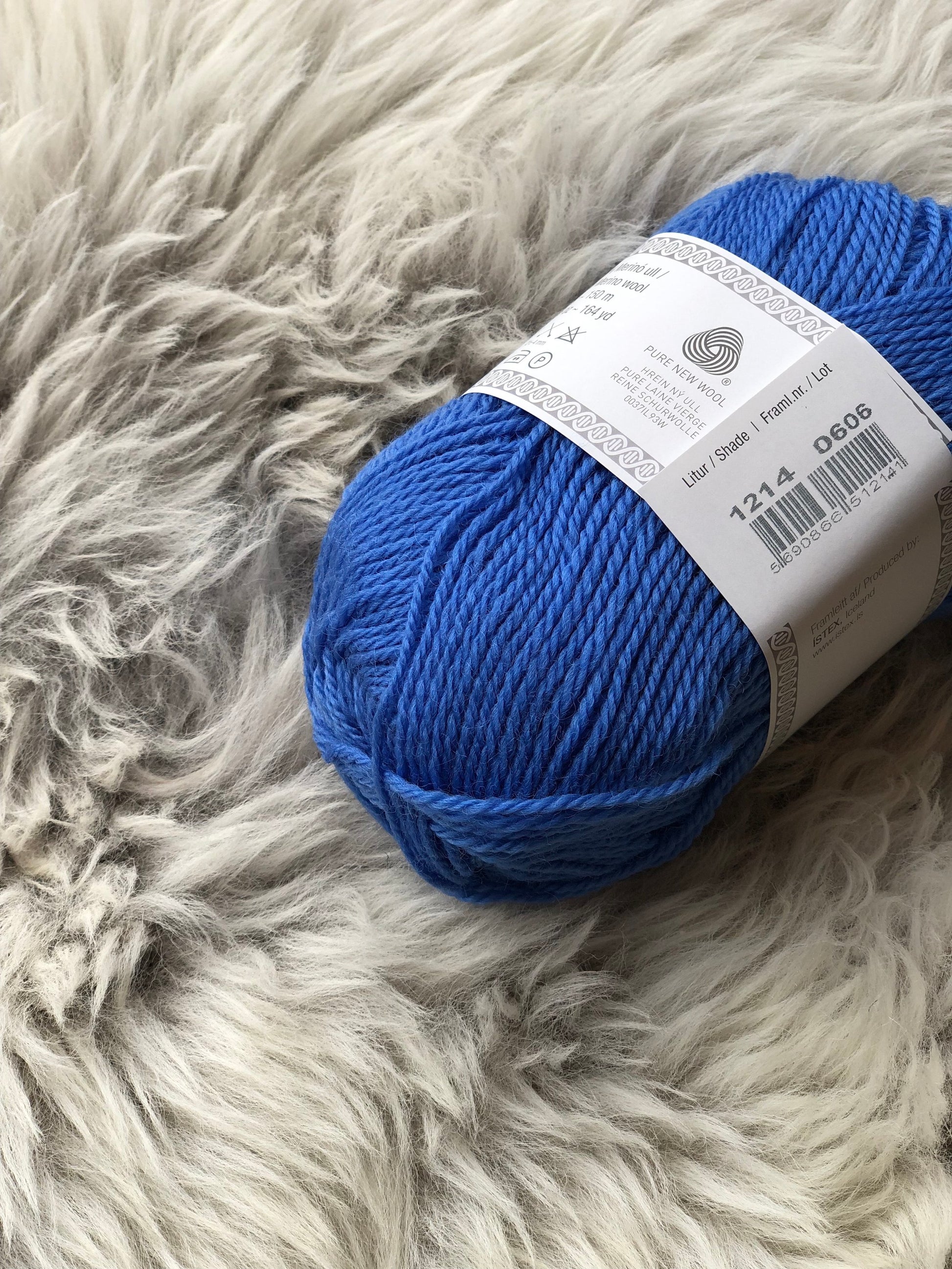 lopi kambgarn yarn 50g azure #1214