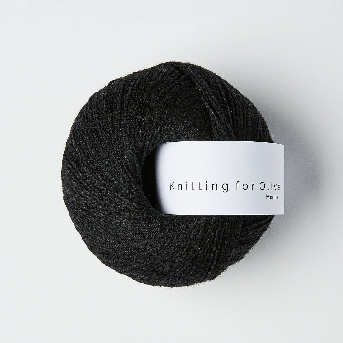knitting for olive merino 50g licorice