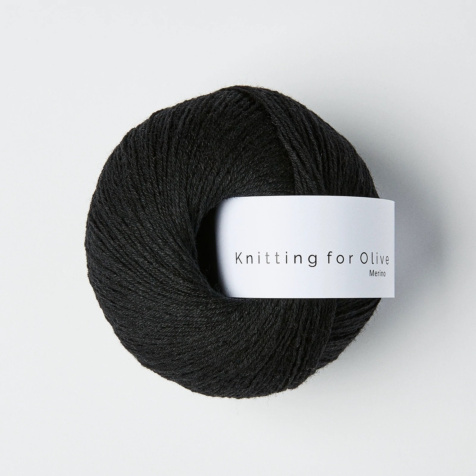 knitting for olive merino 50g licorice
