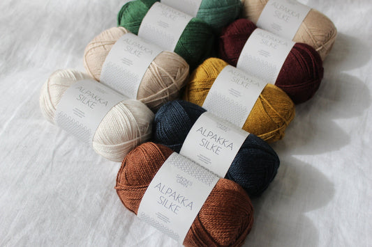 sandnes garn alpakka silke yarn 50g 1